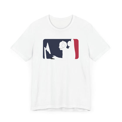 MAJOR LEAGUE GAMER (PC). Unisex Jersey Short Sleeve Tee