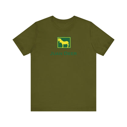 JUAN DEER V2. Unisex Jersey Short Sleeve Tee