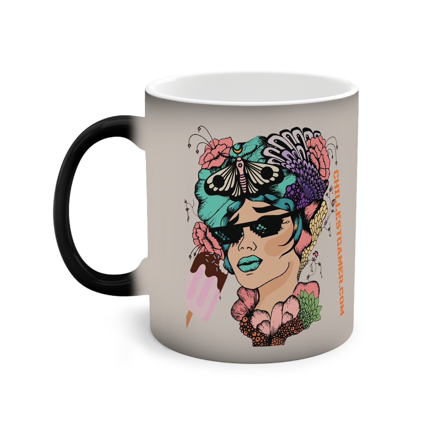 DEAL WITH IT! Color-Changing Mug, 11oz