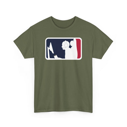 MAJOR LEAGUE GAMER (CONSOLE). Unisex Heavy Cotton Tee