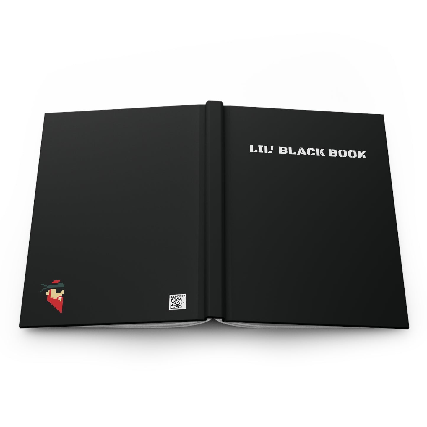 LIL' BLACK BOOK. Hardcover Journal Matte