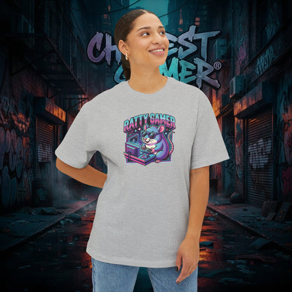 RATTY GAMER. Unisex Oversized Boxy Tee