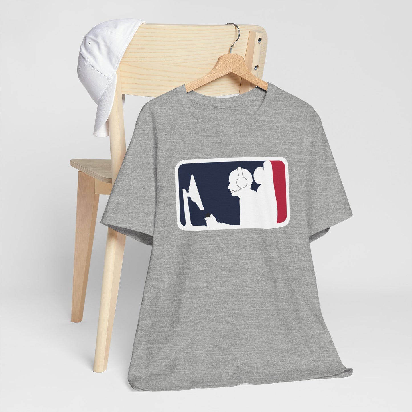 MAJOR LEAGUE GAMER (CONSOLE). Unisex Jersey Short Sleeve Tee