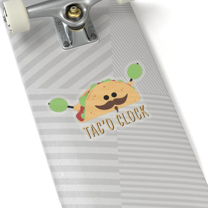 IT'S TACO TIME. Kiss-Cut Stickers