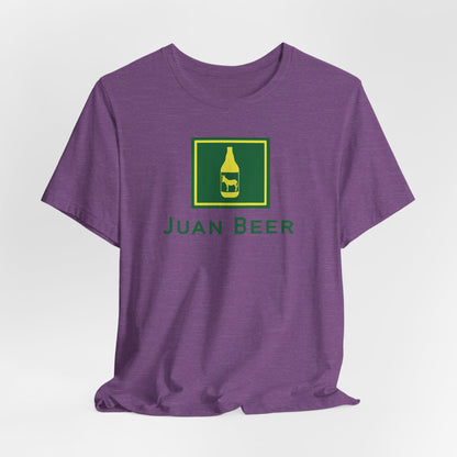 JUAN BEER. Unisex Jersey Short Sleeve Tee