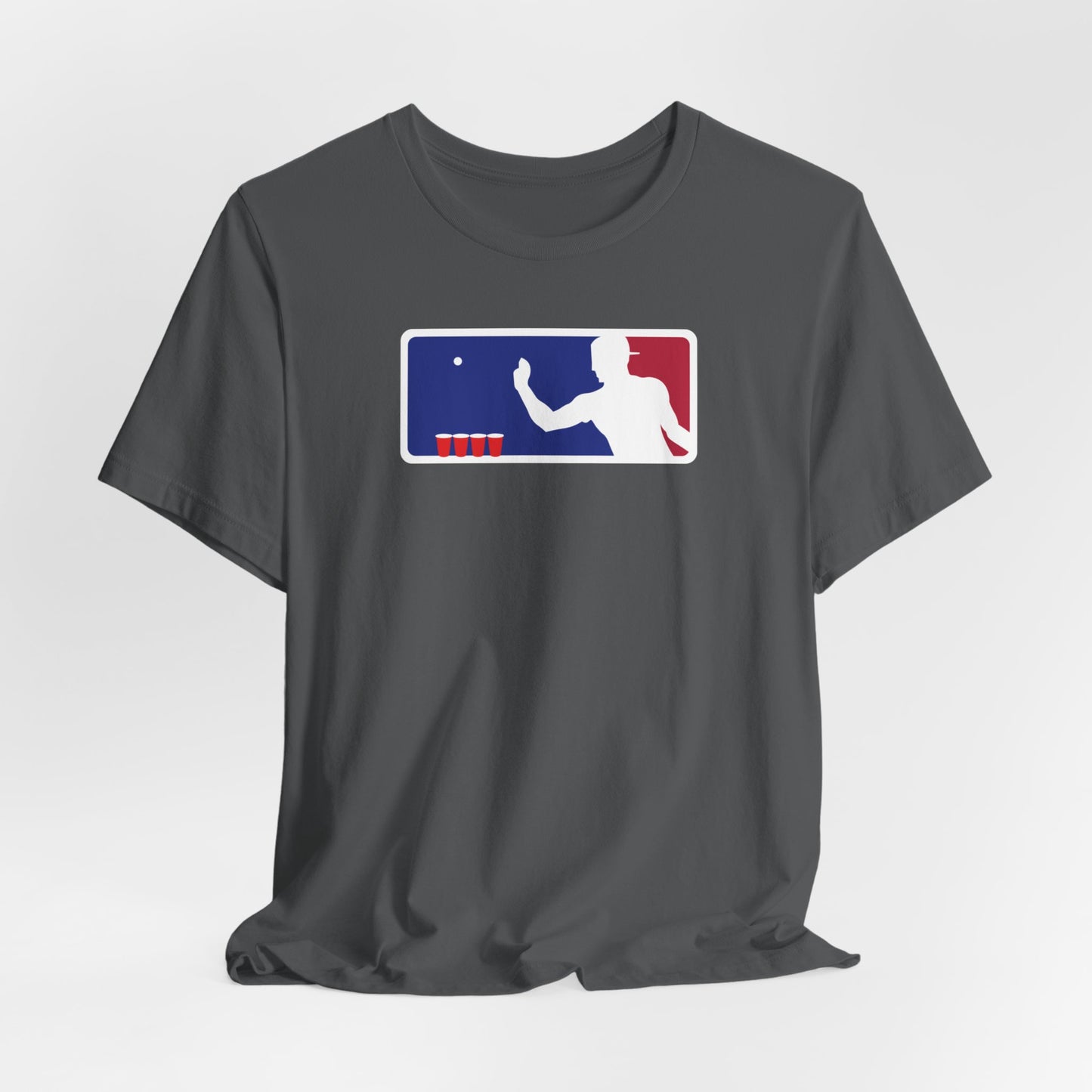 MAJOR LEAGUE PONGER. Unisex Jersey Short Sleeve Tee