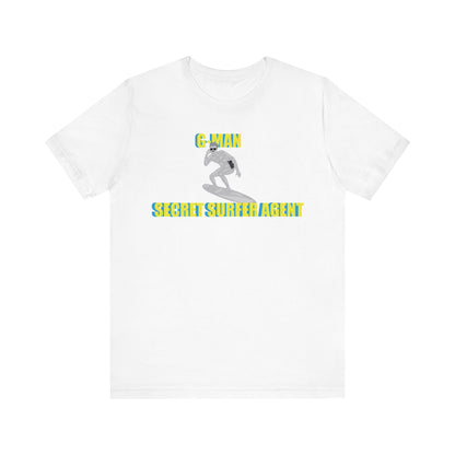 PLATINUM SURFER. Unisex Jersey Short Sleeve Tee