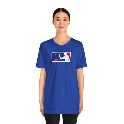 MAJOR LEAGUE PONGER. Unisex Jersey Short Sleeve Tee