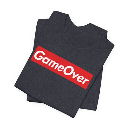 SUPERB GAME OVER. Unisex Jersey Short Sleeve Tee