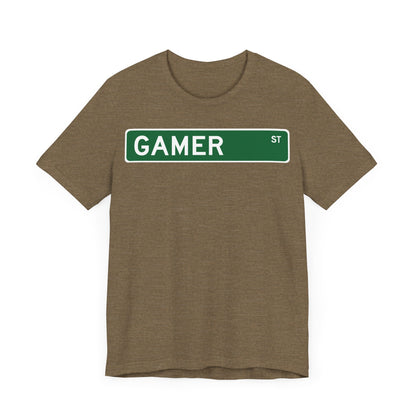 GAMER ST. Unisex Jersey Short Sleeve Tee