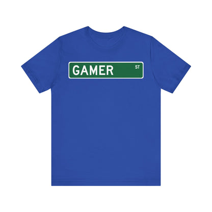 GAMER ST. Unisex Jersey Short Sleeve Tee