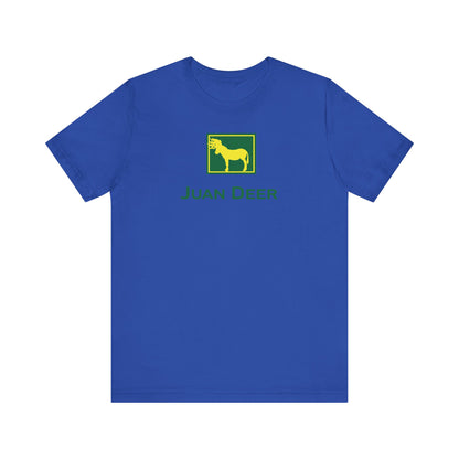 JUAN DEER V2. Unisex Jersey Short Sleeve Tee