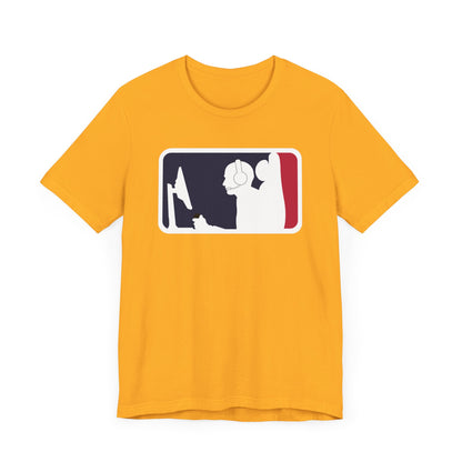 MAJOR LEAGUE GAMER (CONSOLE). Unisex Jersey Short Sleeve Tee