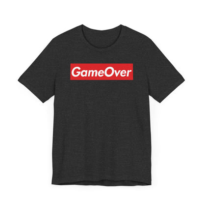 SUPER GAME OVER. Unisex Jersey Short Sleeve Tee