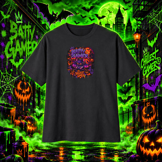 BATTY GAMER. Unisex Oversized Boxy Tee