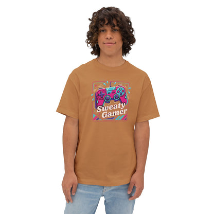 SWEATY GAMER. Unisex Oversized Boxy Tee