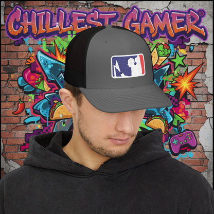 MAJOR LEAGUE GAMER (CONSOLE). Snapback Trucker Cap (Embroidery)