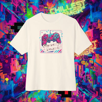 SWEATY GAMER. Unisex Oversized Boxy Tee