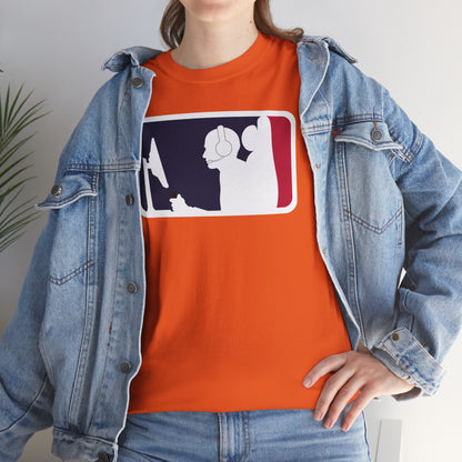 MAJOR LEAGUE GAMER (CONSOLE). Unisex Heavy Cotton Tee