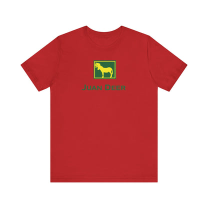JUAN DEER V2. Unisex Jersey Short Sleeve Tee