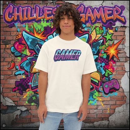 GAMER. Unisex Oversized Boxy Tee