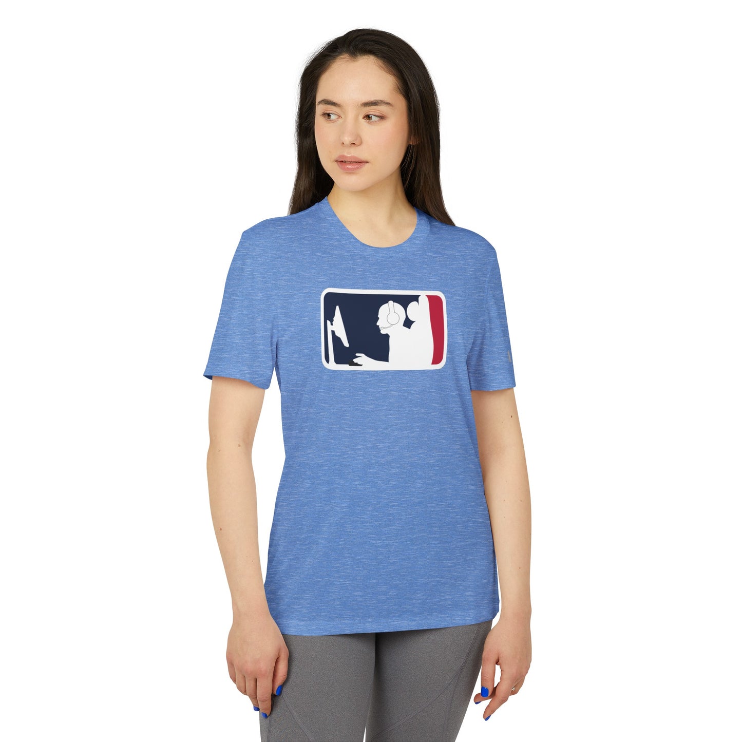 MAJOR LEAGUE GAMER (PC). adidas® Unisex Sport T-shirt