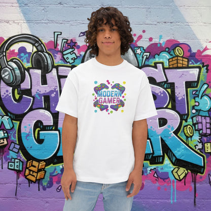 MODERN GAMER. Unisex Oversized Boxy Tee