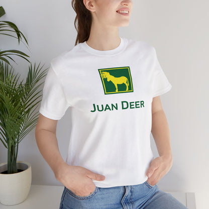 JUAN DEER V2. Unisex Jersey Short Sleeve Tee