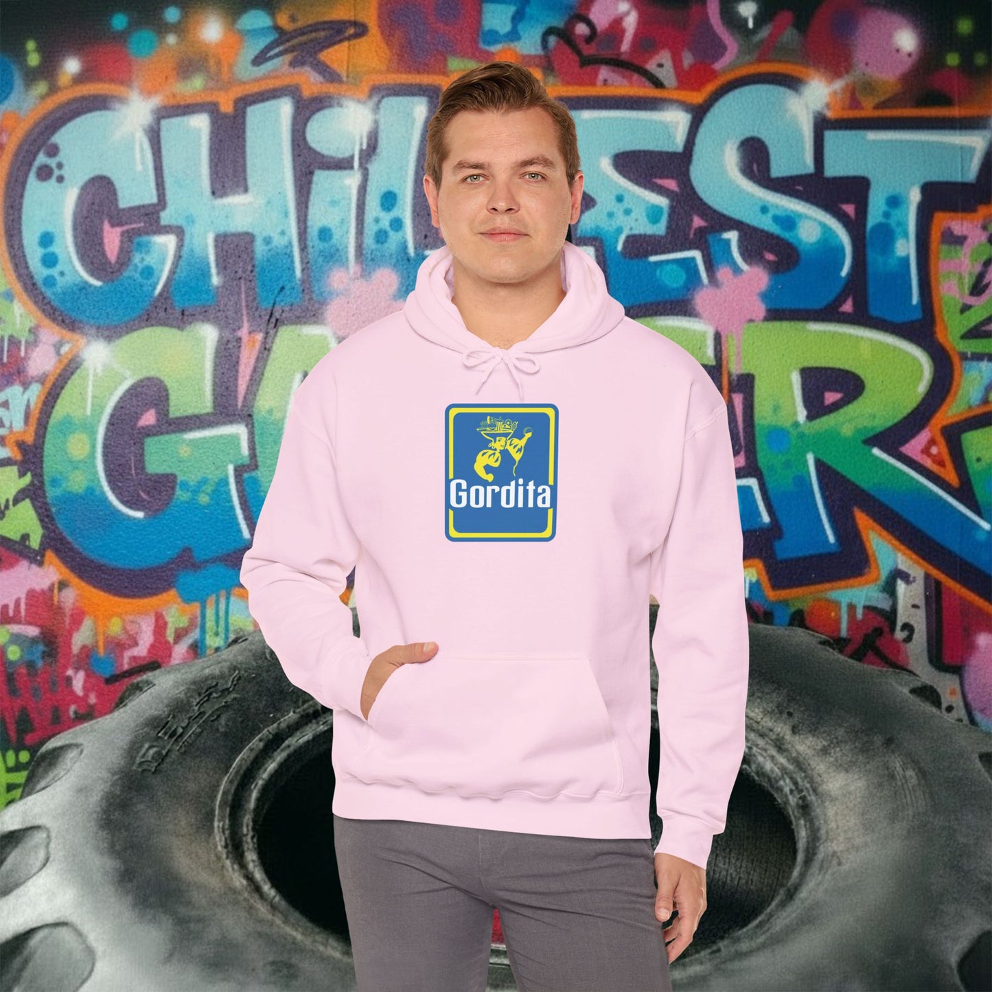 GORDITA. Unisex Heavy Blend™ Hooded Sweatshirt