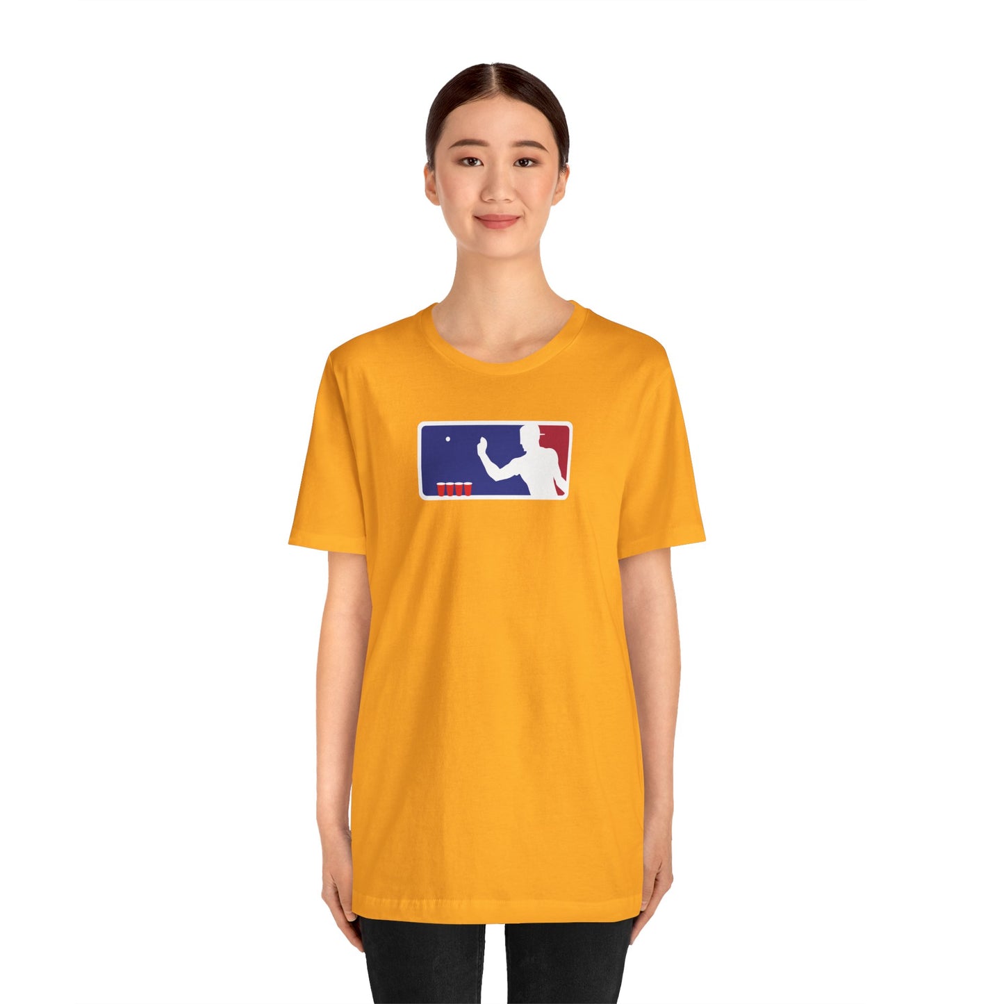 MAJOR LEAGUE PONGER. Unisex Jersey Short Sleeve Tee
