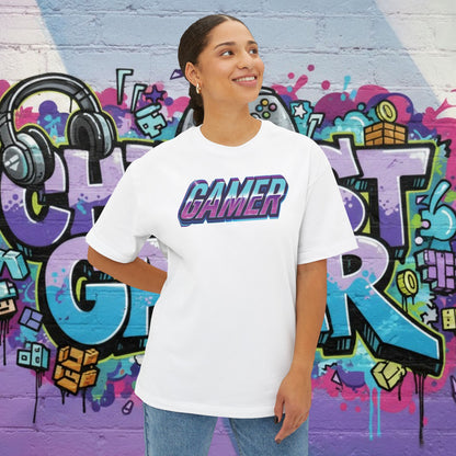 GAMER. Unisex Oversized Boxy Tee