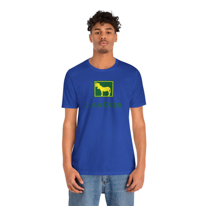 JUAN DEER V2. Unisex Jersey Short Sleeve Tee