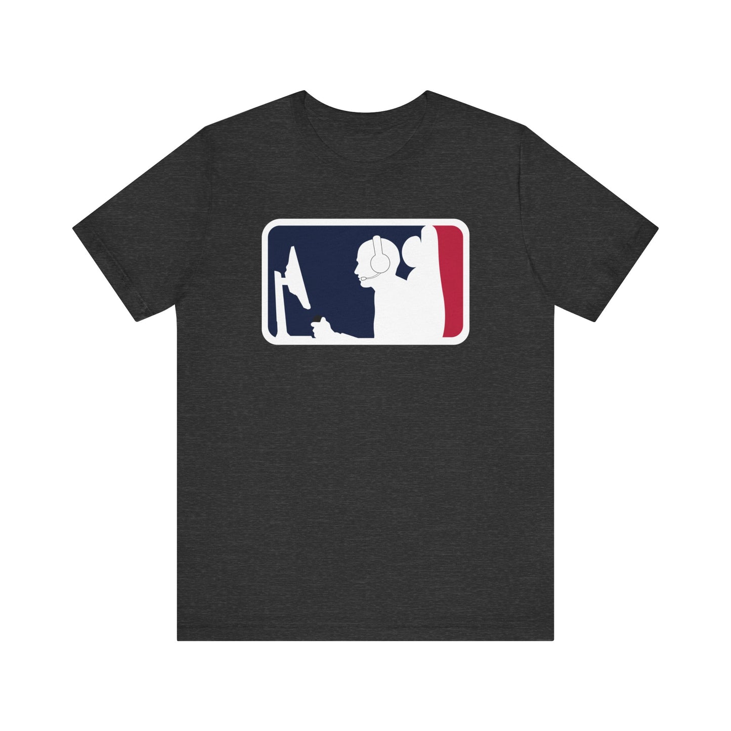 MAJOR LEAGUE GAMER (CONSOLE). Unisex Jersey Short Sleeve Tee