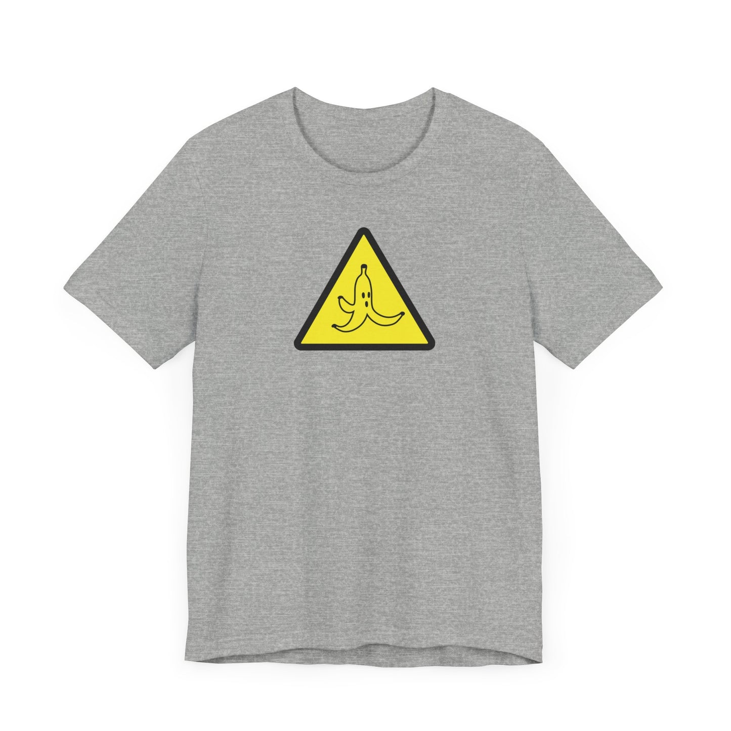 CAUTION BANANA. Unisex Jersey Short Sleeve Tee