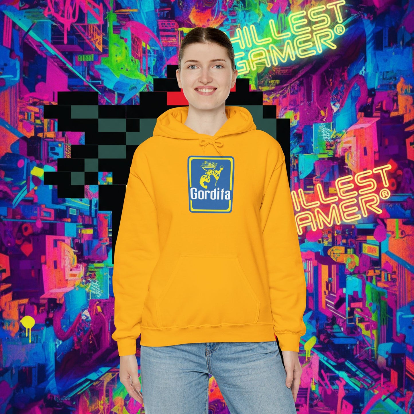 GORDITA. Unisex Heavy Blend™ Hooded Sweatshirt