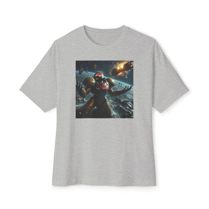 MISSION FAILED (AI generated). Unisex Oversized Boxy Tee