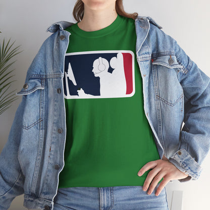 MAJOR LEAGUE GAMER (CONSOLE). Unisex Heavy Cotton Tee
