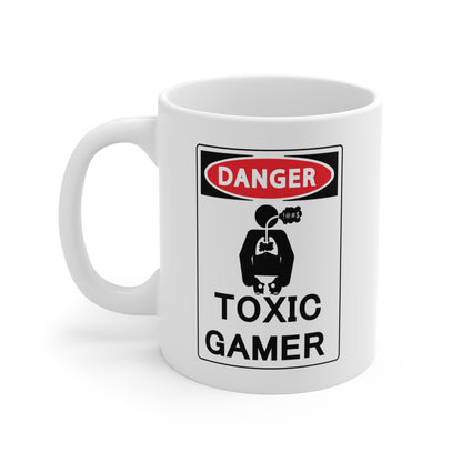 TOXIC GAMER !@#$. Mug 11oz