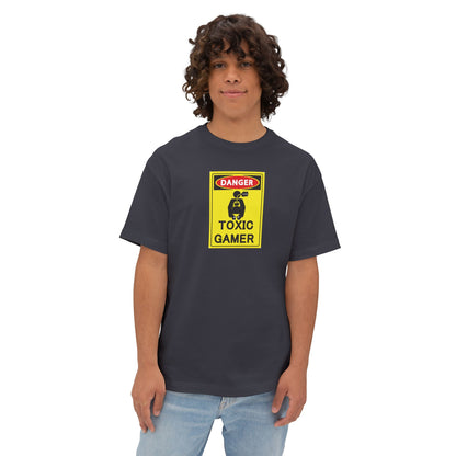 TOXIC GAMER. Unisex Oversized Boxy Tee