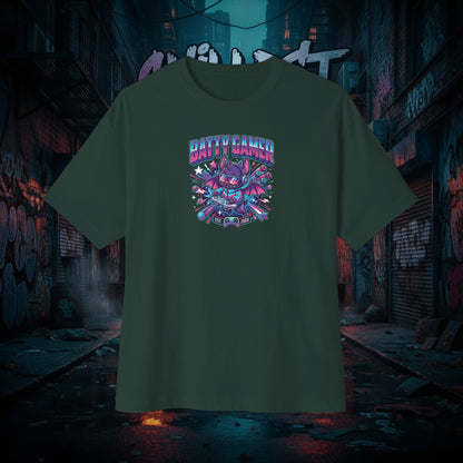 BATTY GAMER. Unisex Oversized Boxy Tee