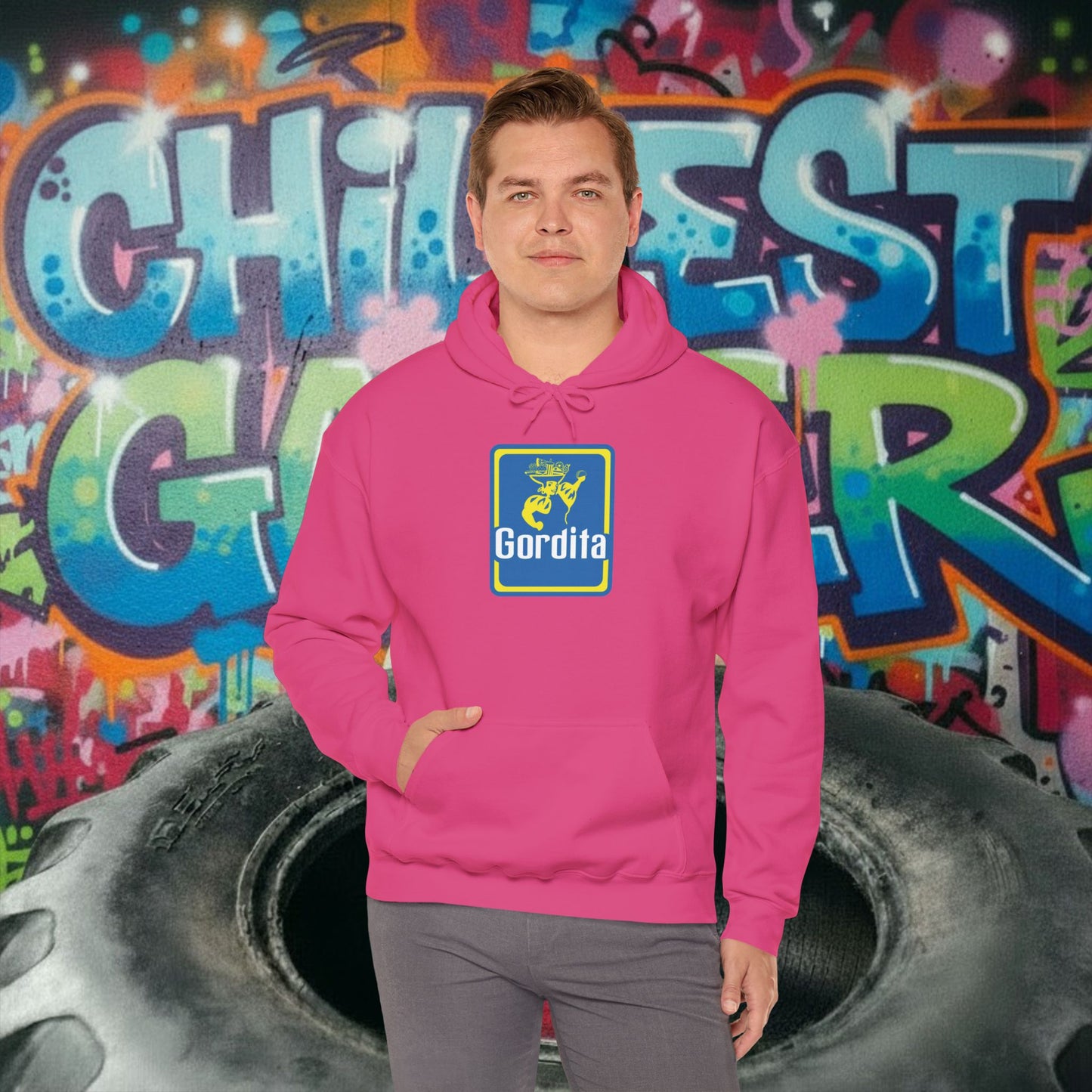 GORDITA. Unisex Heavy Blend™ Hooded Sweatshirt