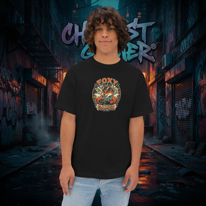 FOXY GAMER. Unisex Oversized Boxy Tee