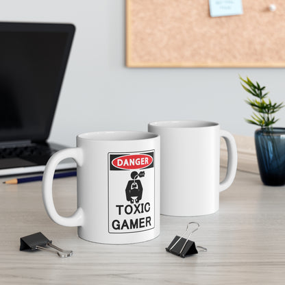 TOXIC GAMER !@#$. Mug 11oz