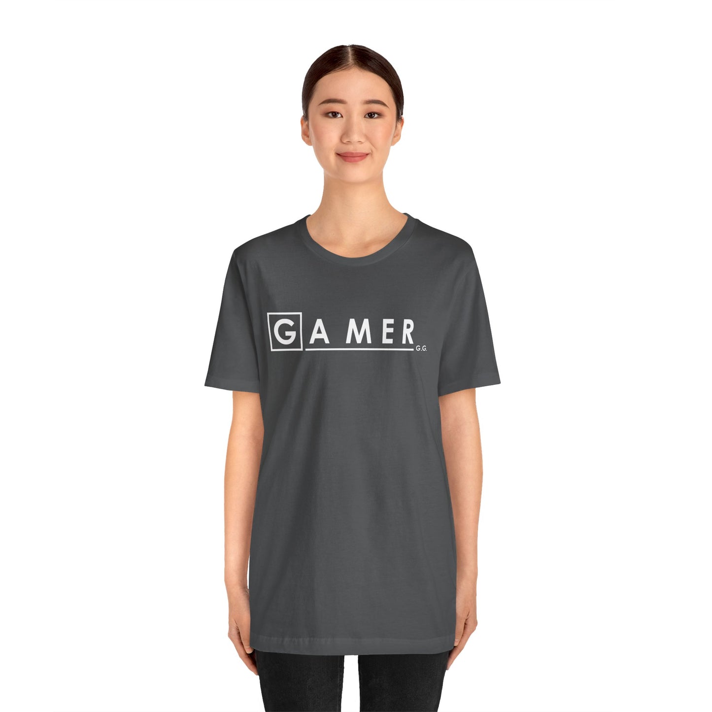 DR. GAMER IS IN THE HOUSE. Unisex Jersey Short Sleeve Tee