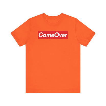 SUPER GAME OVER. Unisex Jersey Short Sleeve Tee