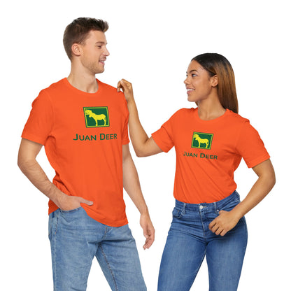 JUAN DEER V2. Unisex Jersey Short Sleeve Tee