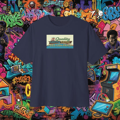 QUALITY LEARING CENTER. Unisex Oversized Boxy Tee