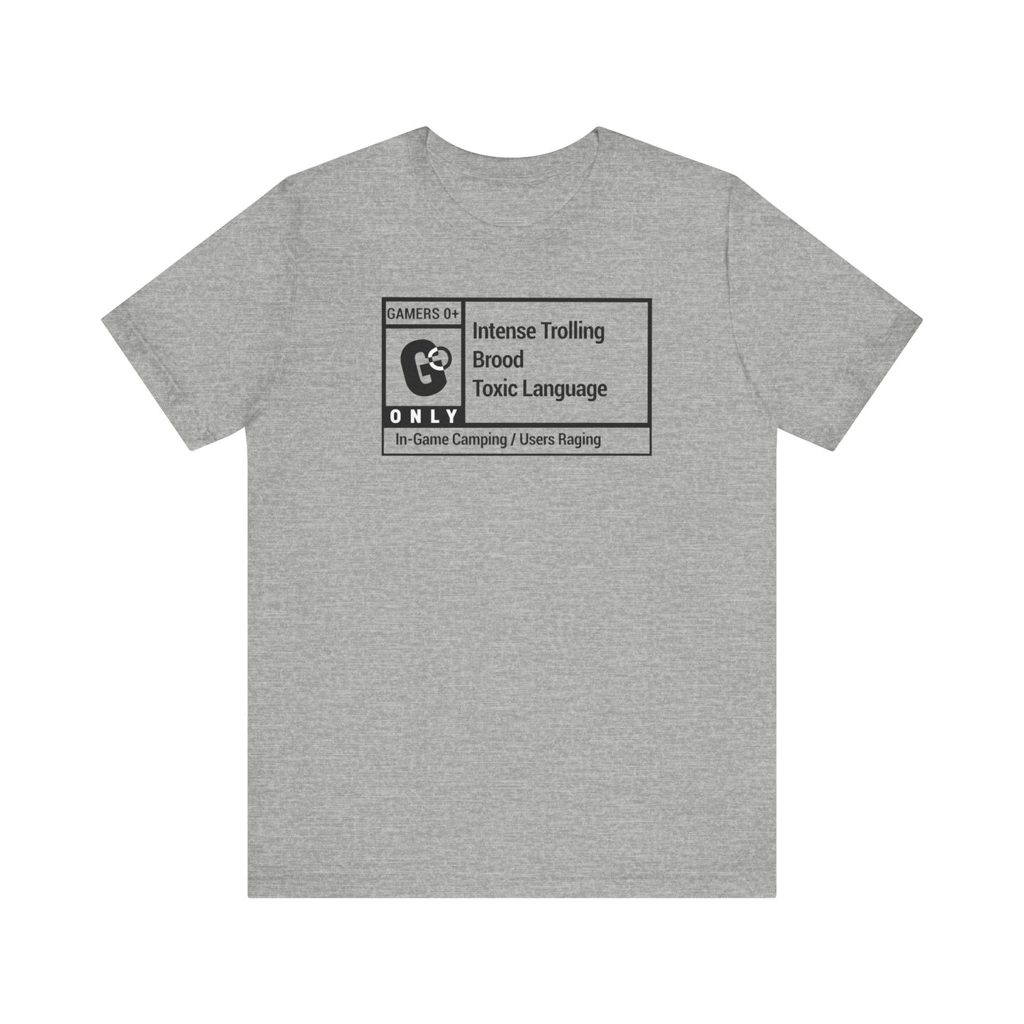 GAMERS ONLY. Unisex Jersey Short Sleeve Tee