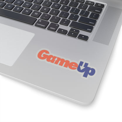 FED UP GAMEUP. Kiss-Cut Stickers