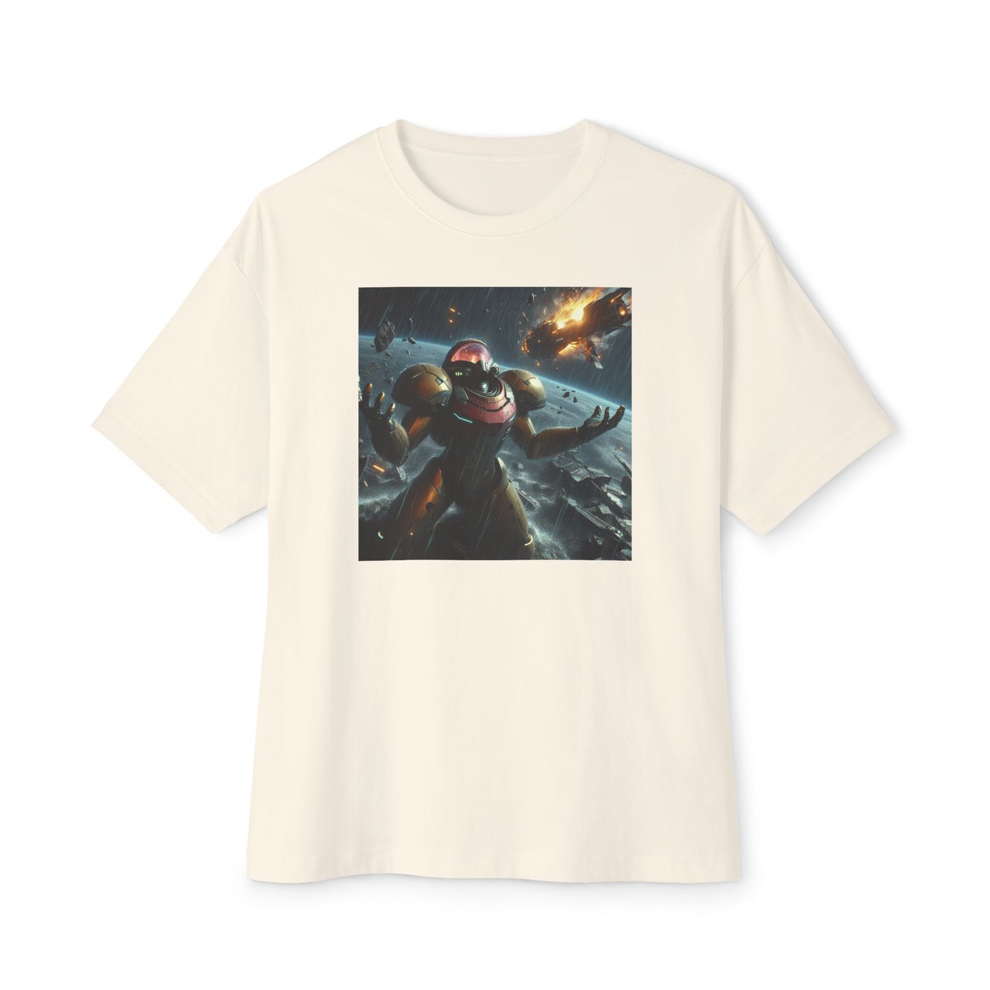 MISSION FAILED (AI generated). Unisex Oversized Boxy Tee